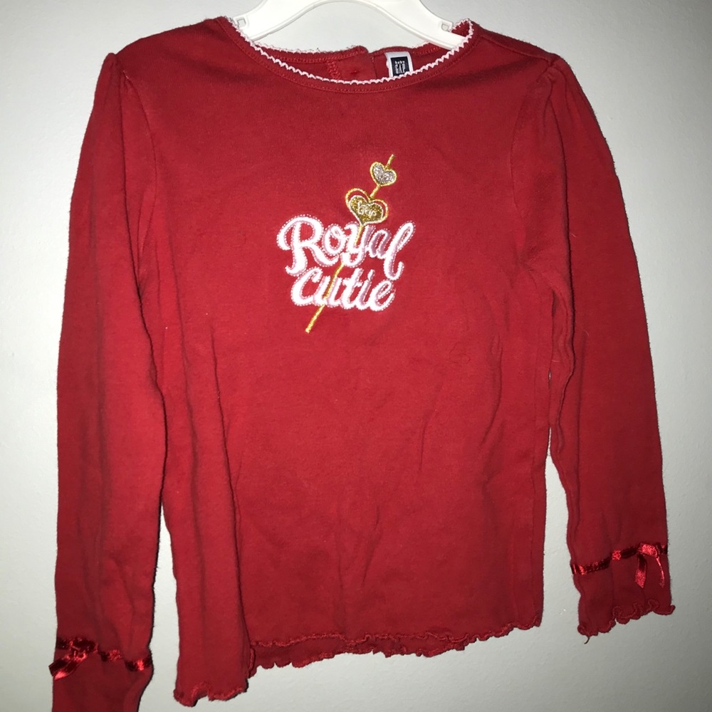 “Royal Cutie” long sleeve shirt